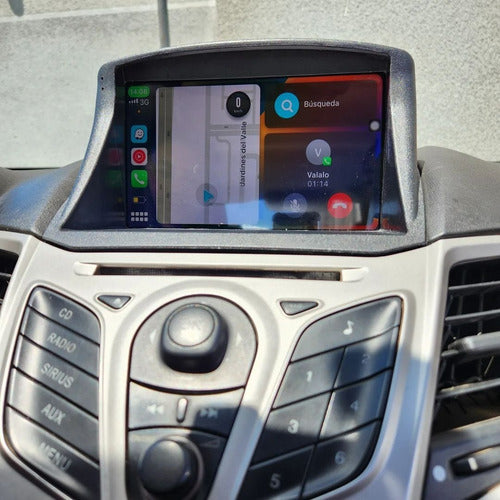 Radio Android Ford Fiesta 09-14 Apple Carplay Androidcar Gris Oscuro