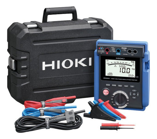 Medidor De Aislación De 5kv Hioki Ir5051-90 con certificado de calibración