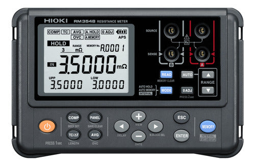 Medidor De Resistencia Hioki Rm3548 Miliohmetro