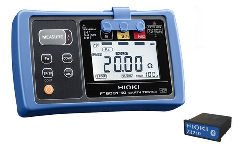 Medidor Puesta A Tierra 3 Polos Hioki Ft6031-90 (bluetooth)