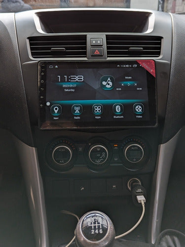 Radio Android Mazda Bt50 8 Core Carplay Androidauto Wireless Gris Oscuro
