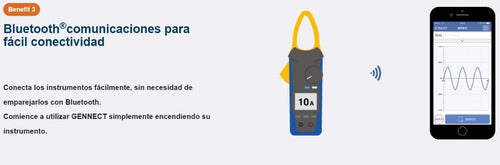 Amperímetro Hioki Cm4375-92 + Bluetooth + Sondas 2000vdc