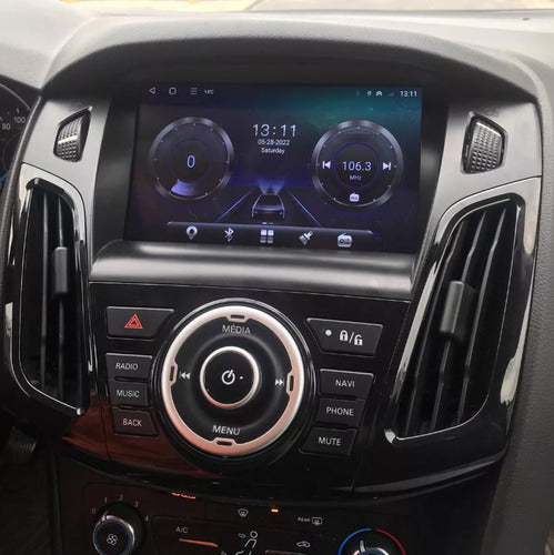 Radio Android Ford Focus 8core Qled Apple Carplay Negro