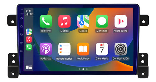Radio Android Suzuki Vitara 8 Nucleos Carplay Android Auto Gris Oscuro