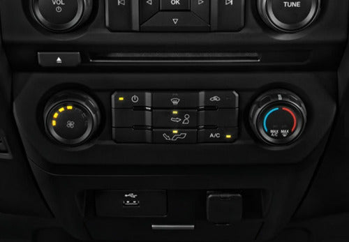 Radio Android Ford F150 2015 4/64gb 8 Núcleos Carplay Qled Gris Oscuro