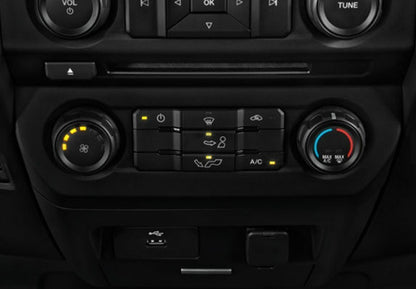 Radio Android Ford F150 2015 4/64gb 8 Núcleos Carplay Qled Gris Oscuro
