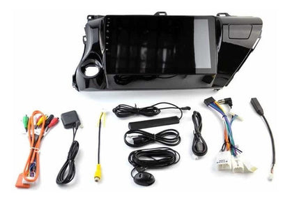 Radio Android Toyota Hilux 2016 4/64gb Apple Carplay Andauto Gris