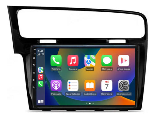 Radio Android Volkswagen Golf 8  Nucleos Qled Carplay A.auto