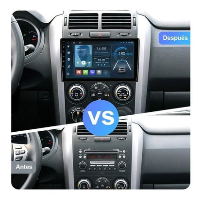 Radio Android Suzuki Vitara 8 Nucleos Carplay Android Auto Gris Oscuro