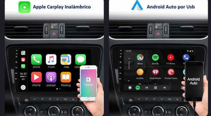 Radio Android Ford F150 2015 4/64gb 8 Núcleos Carplay Qled Gris Oscuro