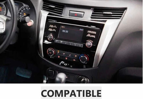 Radio Android Nissan Np300 4/64gb Carplay Estilo Fabrica Negro