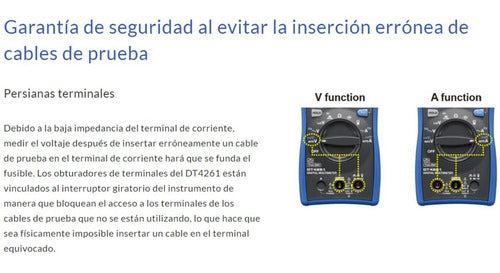 Multímetro Hioki Dt4261-90 + Bluetooth Iva Incluido