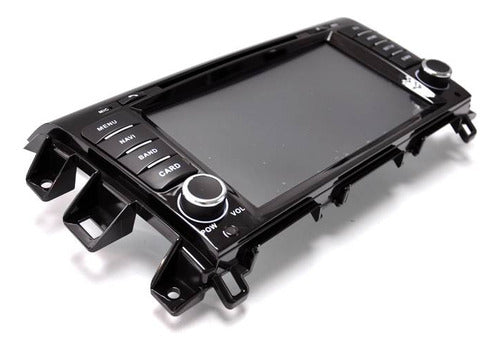 Radio Android Nissan Np300 4/64gb Carplay Estilo Fabrica Negro