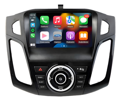 Radio Android Ford Focus 8core Qled Apple Carplay Negro