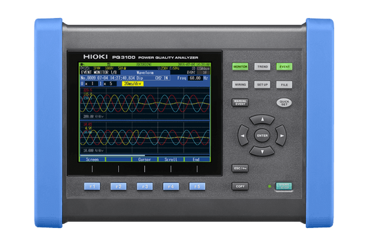 Analizador de calidad de energía Hioki  PQ3100/6000 Kit