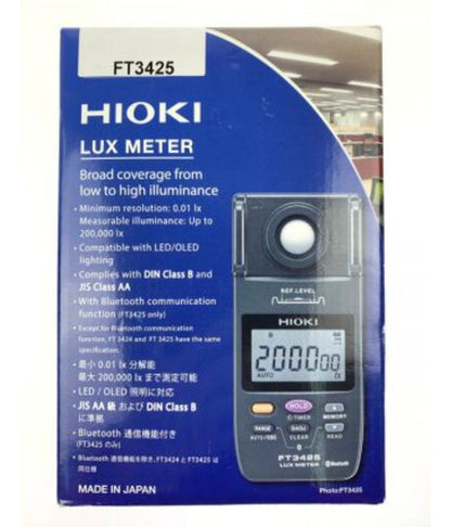 Luxometro Hioki Ft3425