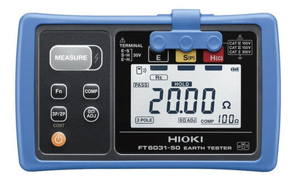 Medidor Puesta A Tierra 3 Polos Hioki Ft6031-90 (bluetooth)