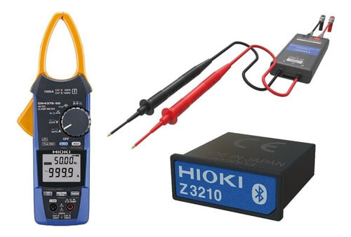 Amperímetro Hioki Cm4375-92 Bluetooth Sondas 2000vdc