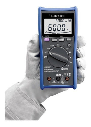 Multímetro Hioki Dt4256 + Puntas De Prueba Iva Incluido
