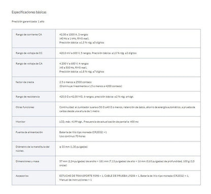 Amperímetro Hioki Cm3289 True Rms 1000 A Ac .  Iva Incluido