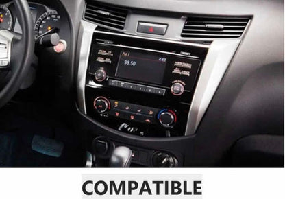Radio Android Nissan Np300 Apple Carplay Android Auto 9'' - Negro