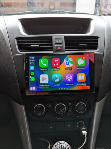 Radio Android Mazda Bt50 8 Core Carplay Androidauto Wireless Gris Oscuro
