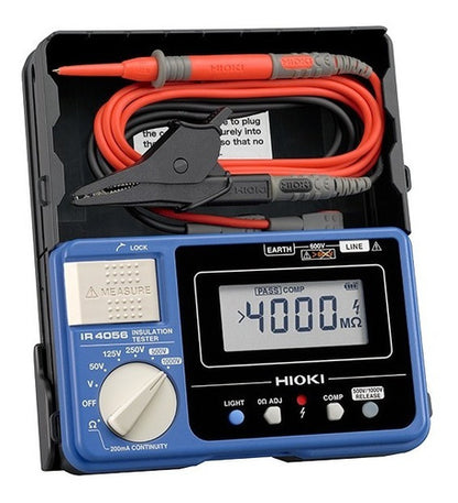 Medidor De Aislación Hioki Ir4056-20 con certificado de calibración