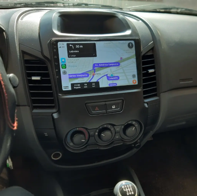 Radio Android Ford Ranger 2013 4GB RAM 64GB ROM