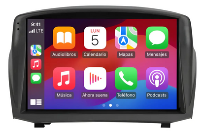 Radio Android Ford Fiesta 2014-18 Apple Carplay Androidcar Gris Oscuro (Copia)