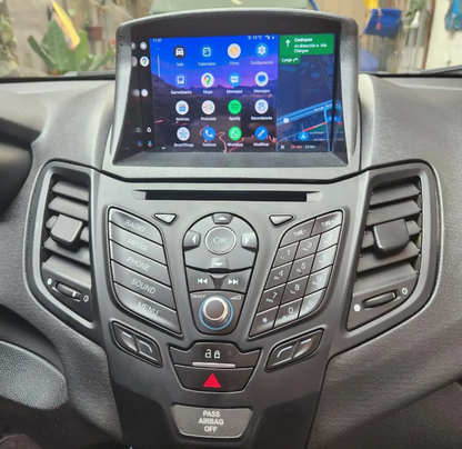 Radio Android Ford Fiesta 2014-18 Apple Carplay Androidcar Gris Oscuro (Copia)