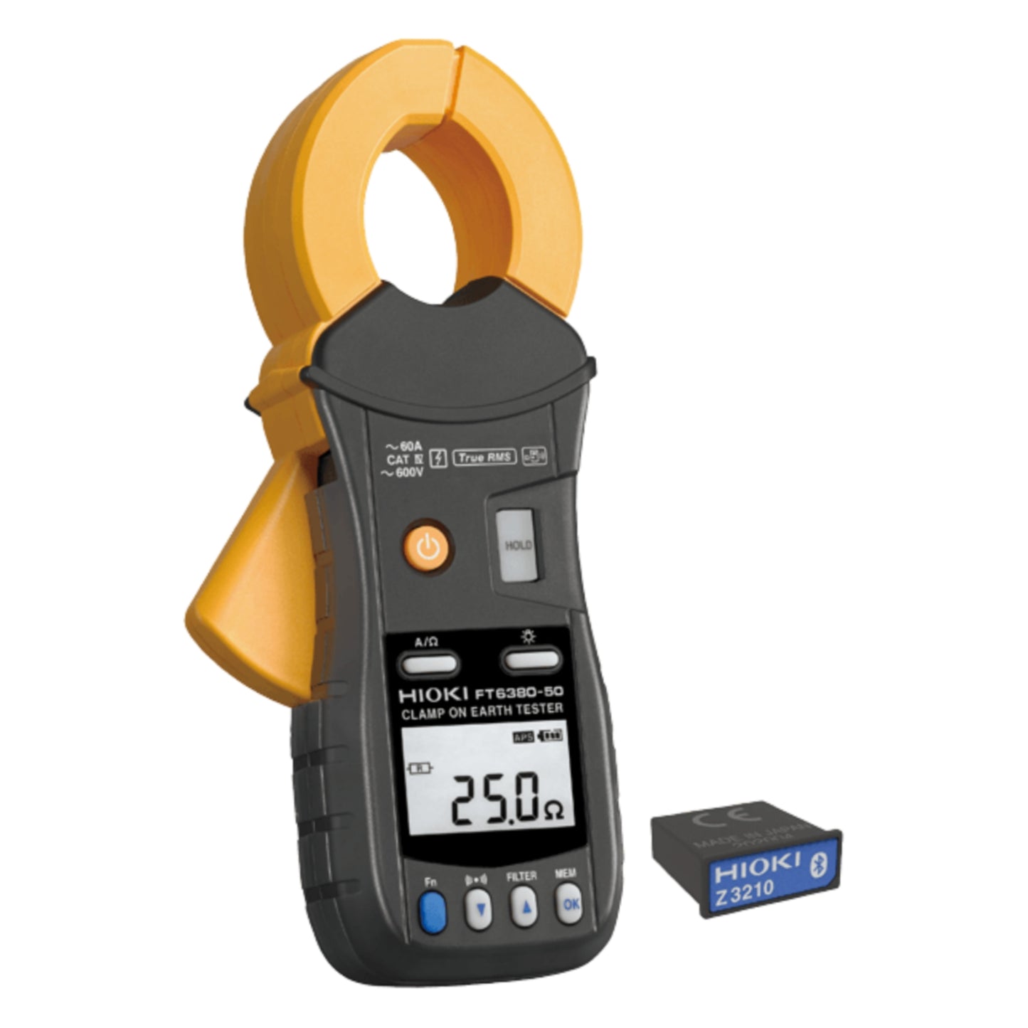 Medidor De Puesta A Tierra Hioki Ft6380-90 + Bluetooth con certificado de calibración